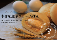幸せを運ぶクリームパン