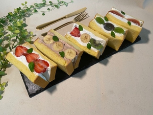 各種フルーツサンド（ただいま要予約商品）