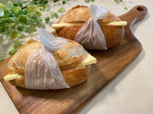 美味しいバターバゲット